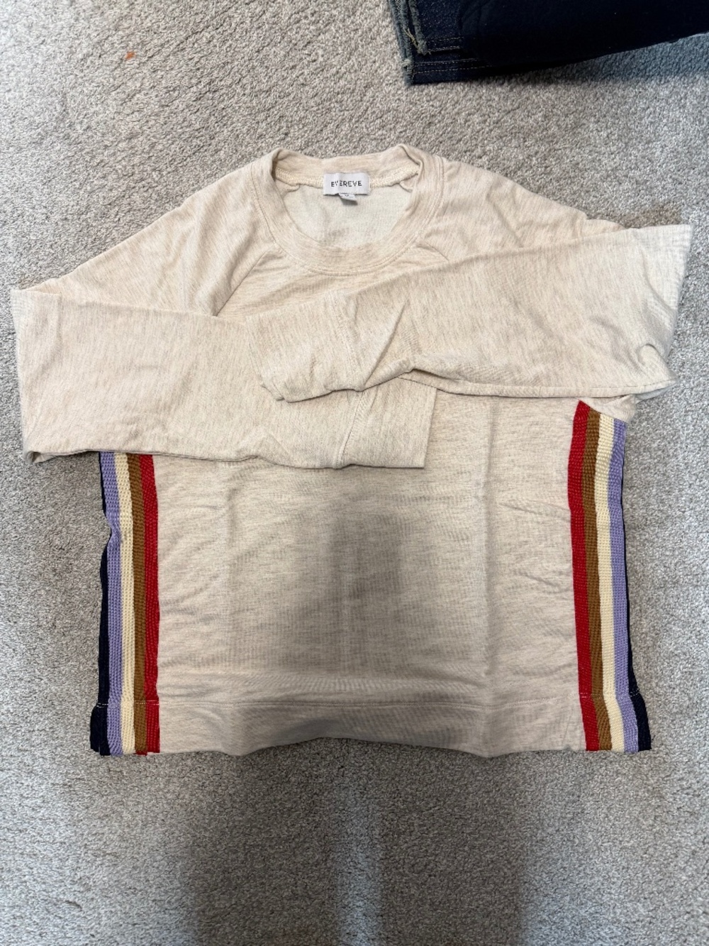 Evereve XS Sweatshirt Oatmeal